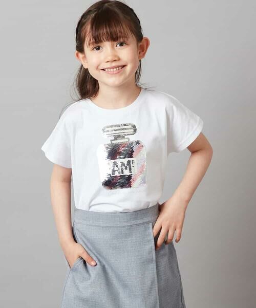 a.v.v / アー・ヴェ・ヴェ カットソー | [100-130]スパンコールアソートTシャツ | 詳細11