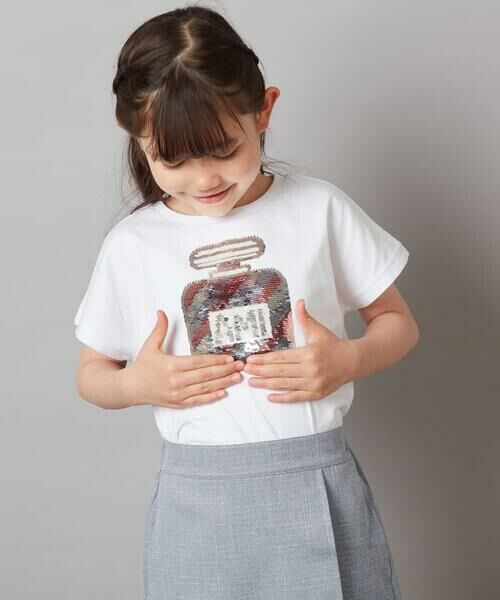 a.v.v / アー・ヴェ・ヴェ カットソー | [100-130]スパンコールアソートTシャツ | 詳細14