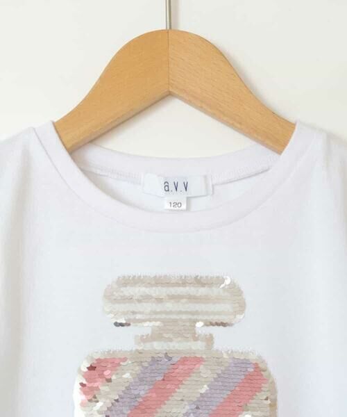 a.v.v / アー・ヴェ・ヴェ カットソー | [100-130]スパンコールアソートTシャツ | 詳細26