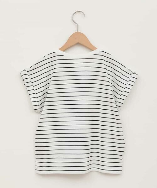 a.v.v / アー・ヴェ・ヴェ カットソー | 【接触冷感/ジメジメ対策/毛玉になりにくい/安心の綿100％】[100-150]スパンコールモチーフＴシャツ | 詳細4