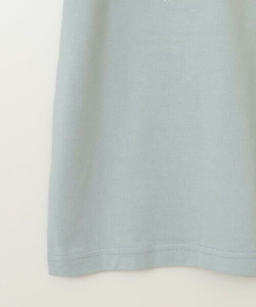 a.v.v / アー・ヴェ・ヴェ カットソー | 【接触冷感/ジメジメ対策/毛玉になりにくい/安心の綿100％/イージーケア】[160]ロゴ刺繍ゆるTシャツ | 詳細11