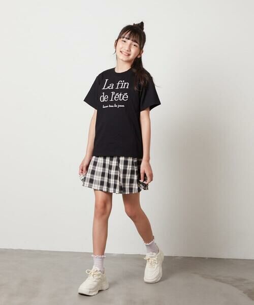 a.v.v / アー・ヴェ・ヴェ カットソー | 【接触冷感/ジメジメ対策/毛玉になりにくい/安心の綿100％/イージーケア】[160]ロゴ刺繍ゆるTシャツ | 詳細19