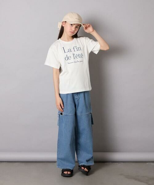 a.v.v / アー・ヴェ・ヴェ その他パンツ | [130-160]サイドスリットデニム | 詳細11