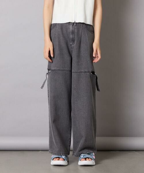 a.v.v / アー・ヴェ・ヴェ その他パンツ | [130-160]サイドスリットデニム | 詳細15