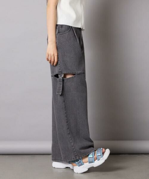 a.v.v / アー・ヴェ・ヴェ その他パンツ | [130-160]サイドスリットデニム | 詳細16