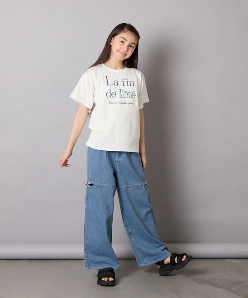 a.v.v / アー・ヴェ・ヴェ その他パンツ | [130-160]サイドスリットデニム | 詳細6