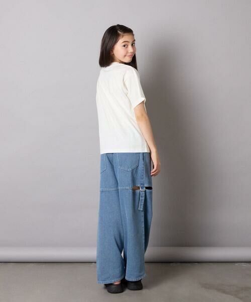 a.v.v / アー・ヴェ・ヴェ その他パンツ | [130-160]サイドスリットデニム | 詳細9