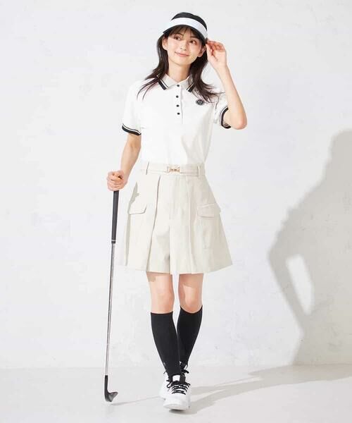 a.v.v / アー・ヴェ・ヴェ その他パンツ | レディースゴルフウエア/カーゴキュロットパンツ(ベルト2点SET) | 詳細10