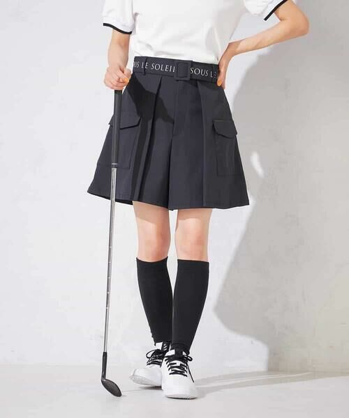 a.v.v / アー・ヴェ・ヴェ その他パンツ | レディースゴルフウエア/カーゴキュロットパンツ(ベルト2点SET) | 詳細11