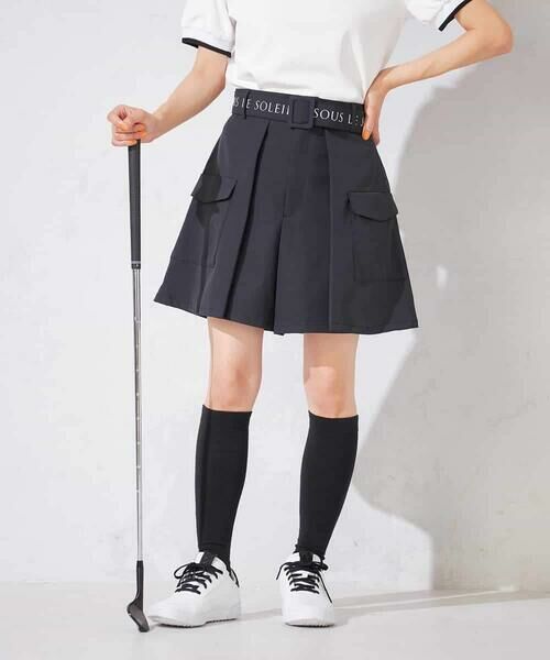 a.v.v / アー・ヴェ・ヴェ その他パンツ | レディースゴルフウエア/カーゴキュロットパンツ(ベルト2点SET) | 詳細12
