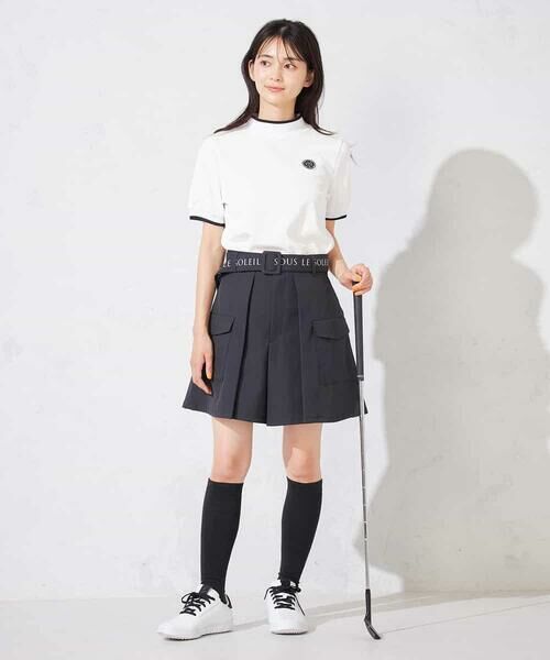 a.v.v / アー・ヴェ・ヴェ その他パンツ | レディースゴルフウエア/カーゴキュロットパンツ(ベルト2点SET) | 詳細13