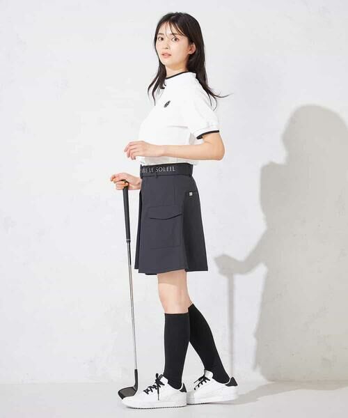 a.v.v / アー・ヴェ・ヴェ その他パンツ | レディースゴルフウエア/カーゴキュロットパンツ(ベルト2点SET) | 詳細15