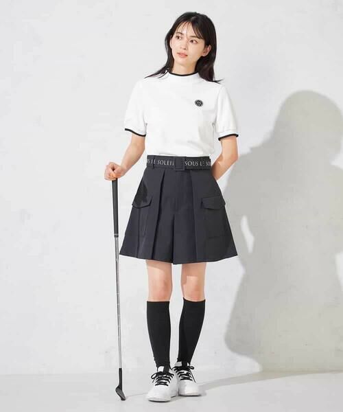 a.v.v / アー・ヴェ・ヴェ その他パンツ | レディースゴルフウエア/カーゴキュロットパンツ(ベルト2点SET) | 詳細18