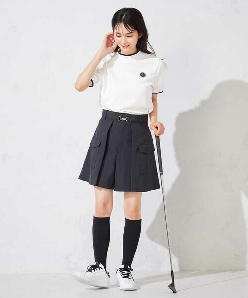 a.v.v / アー・ヴェ・ヴェ その他パンツ | レディースゴルフウエア/カーゴキュロットパンツ(ベルト2点SET) | 詳細24