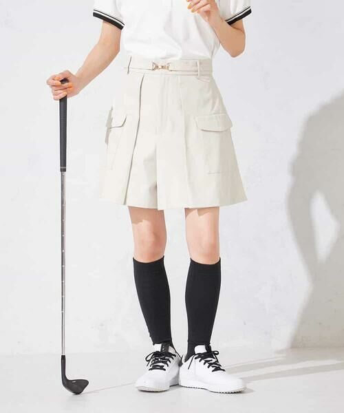 a.v.v / アー・ヴェ・ヴェ その他パンツ | レディースゴルフウエア/カーゴキュロットパンツ(ベルト2点SET) | 詳細7