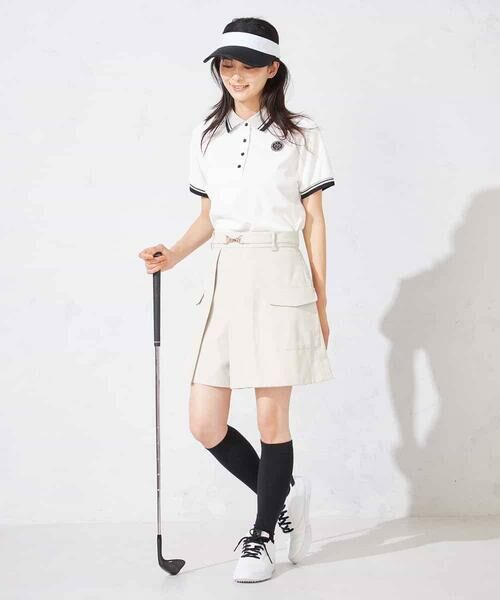 a.v.v / アー・ヴェ・ヴェ その他パンツ | レディースゴルフウエア/カーゴキュロットパンツ(ベルト2点SET) | 詳細8