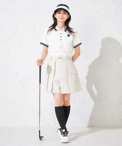 a.v.v / アー・ヴェ・ヴェ その他パンツ | レディースゴルフウエア/カーゴキュロットパンツ(ベルト2点SET) | 詳細9