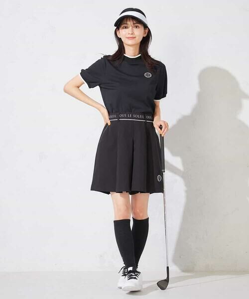 a.v.v / アー・ヴェ・ヴェ その他パンツ | レディースゴルフウエア/ハイウエストボックスプリーツキュロット | 詳細11