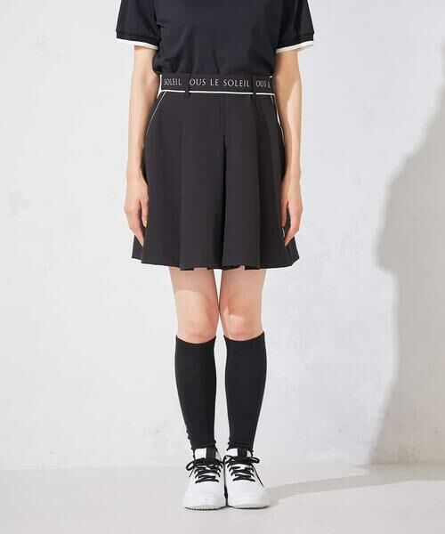 a.v.v / アー・ヴェ・ヴェ その他パンツ | レディースゴルフウエア/ハイウエストボックスプリーツキュロット | 詳細12
