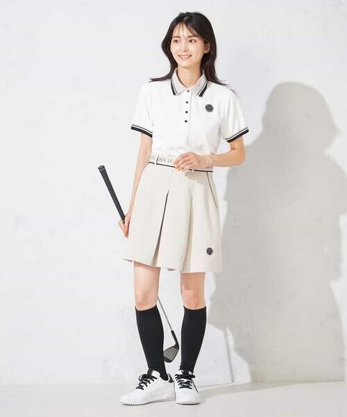 a.v.v / アー・ヴェ・ヴェ その他パンツ | レディースゴルフウエア/ハイウエストボックスプリーツキュロット | 詳細3