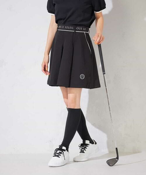 a.v.v / アー・ヴェ・ヴェ その他パンツ | レディースゴルフウエア/ハイウエストボックスプリーツキュロット | 詳細6