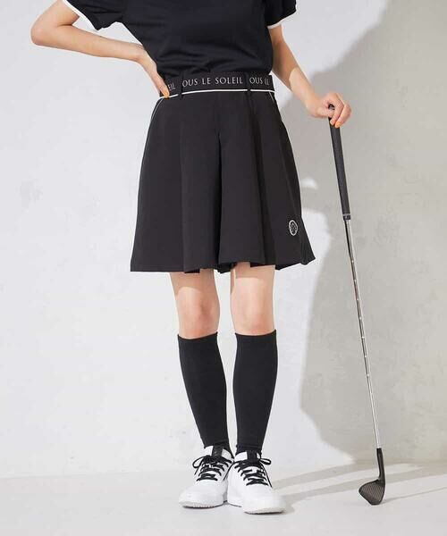 a.v.v / アー・ヴェ・ヴェ その他パンツ | レディースゴルフウエア/ハイウエストボックスプリーツキュロット | 詳細7