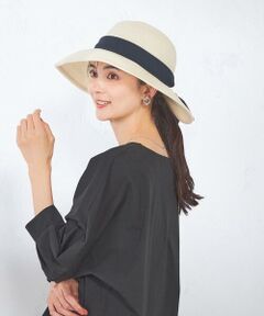 a.v.v / アー・ヴェ・ヴェ キャップ | 【洗える】リボンブレードハット