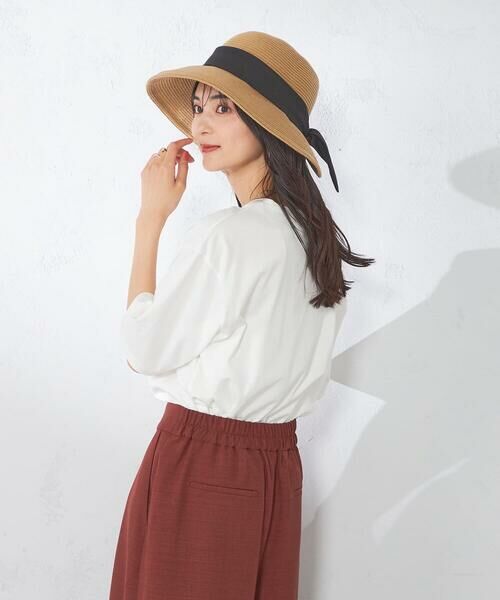 a.v.v / アー・ヴェ・ヴェ キャップ | 【洗える】リボンブレードハット | 詳細14