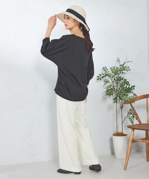 a.v.v / アー・ヴェ・ヴェ キャップ | 【洗える】リボンブレードハット | 詳細2