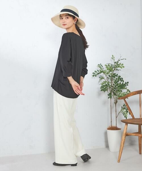 a.v.v / アー・ヴェ・ヴェ キャップ | 【洗える】リボンブレードハット | 詳細3