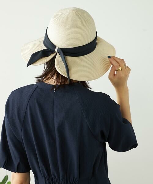 a.v.v / アー・ヴェ・ヴェ キャップ | 【洗える】リボンブレードハット | 詳細5