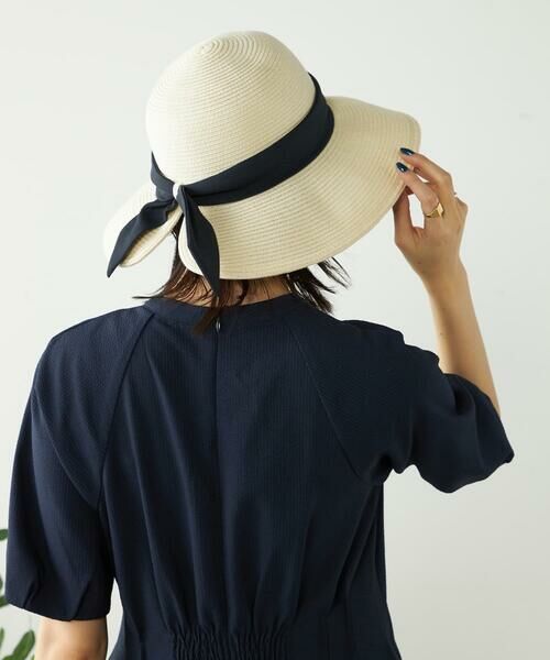 a.v.v / アー・ヴェ・ヴェ キャップ | 【洗える】リボンブレードハット | 詳細6