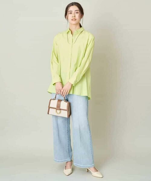 a.v.v / アー・ヴェ・ヴェ シャツ・ブラウス | バックタックフレアシャツ | 詳細12