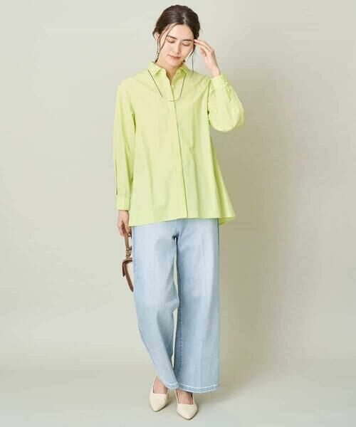 a.v.v / アー・ヴェ・ヴェ シャツ・ブラウス | バックタックフレアシャツ | 詳細13