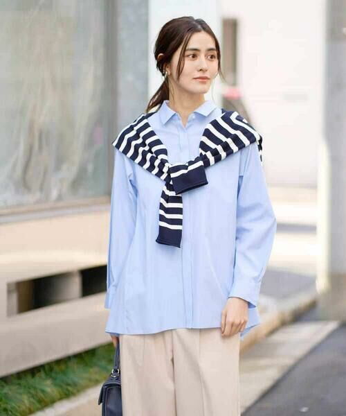 a.v.v / アー・ヴェ・ヴェ シャツ・ブラウス | バックタックフレアシャツ | 詳細19