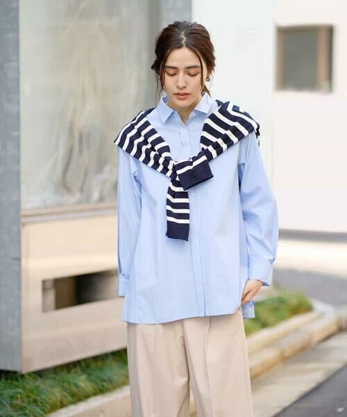 a.v.v / アー・ヴェ・ヴェ シャツ・ブラウス | バックタックフレアシャツ | 詳細20