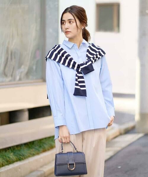 a.v.v / アー・ヴェ・ヴェ シャツ・ブラウス | バックタックフレアシャツ | 詳細21