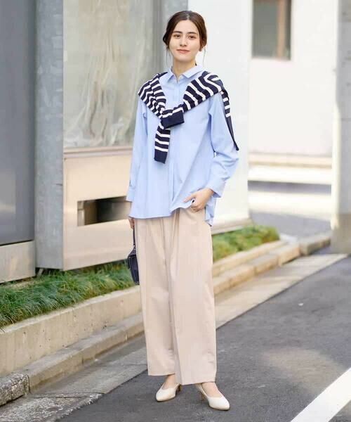 a.v.v / アー・ヴェ・ヴェ シャツ・ブラウス | バックタックフレアシャツ | 詳細23