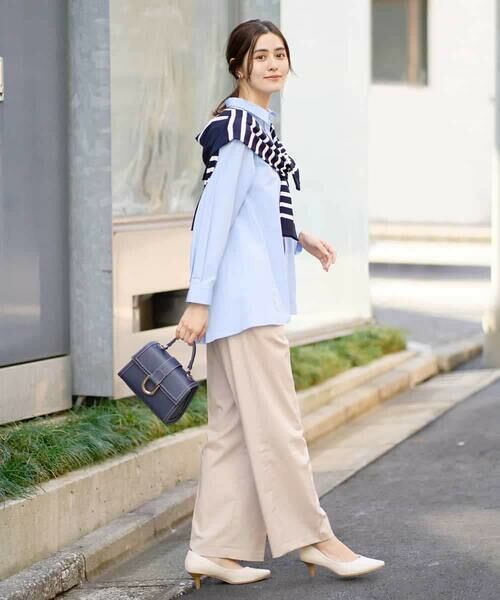 a.v.v / アー・ヴェ・ヴェ シャツ・ブラウス | バックタックフレアシャツ | 詳細24