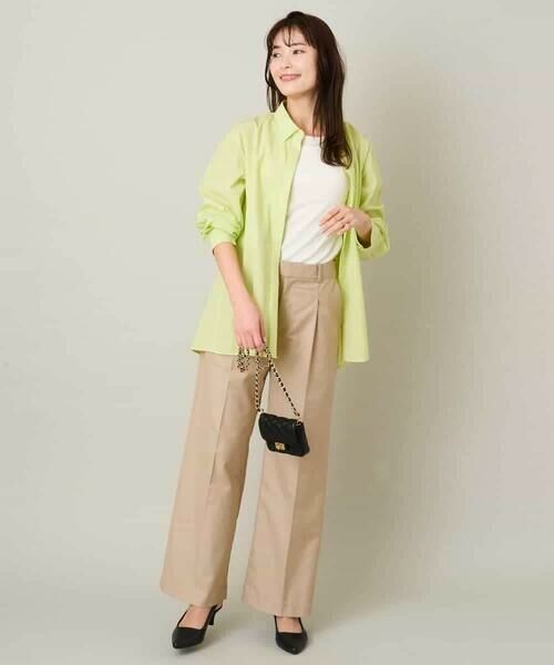 a.v.v / アー・ヴェ・ヴェ シャツ・ブラウス | バックタックフレアシャツ | 詳細3