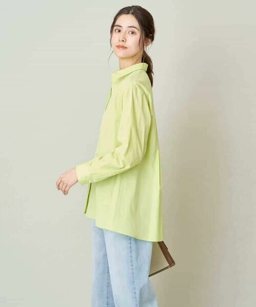 a.v.v / アー・ヴェ・ヴェ シャツ・ブラウス | バックタックフレアシャツ | 詳細8