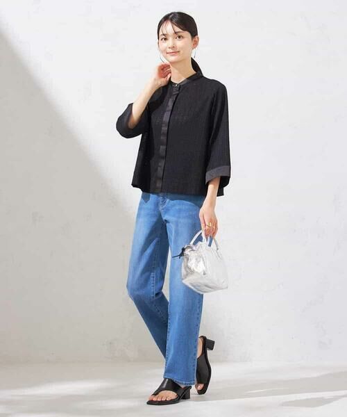 a.v.v / アー・ヴェ・ヴェ シャツ・ブラウス | 幾何レースクロップドブラウス | 詳細18