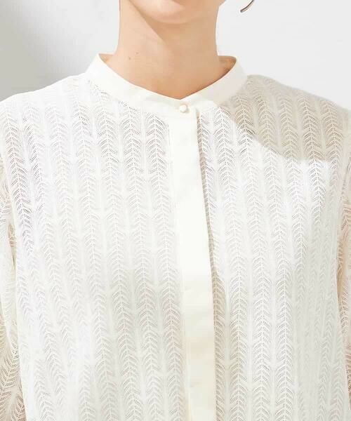 a.v.v / アー・ヴェ・ヴェ シャツ・ブラウス | 幾何レースクロップドブラウス | 詳細23