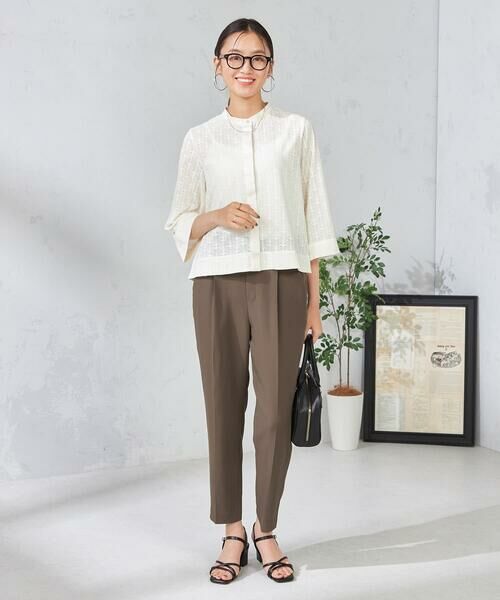 a.v.v / アー・ヴェ・ヴェ シャツ・ブラウス | 幾何レースクロップドブラウス | 詳細3