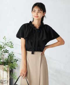 a.v.v / アー・ヴェ・ヴェ シャツ・ブラウス | ナチュラルタッチフリルブラウス