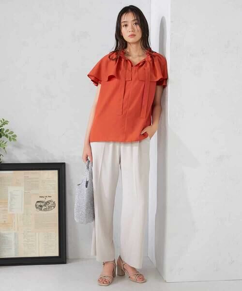 a.v.v / アー・ヴェ・ヴェ シャツ・ブラウス | ナチュラルタッチフリルブラウス | 詳細11