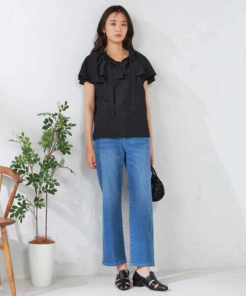 a.v.v / アー・ヴェ・ヴェ シャツ・ブラウス | ナチュラルタッチフリルブラウス | 詳細16