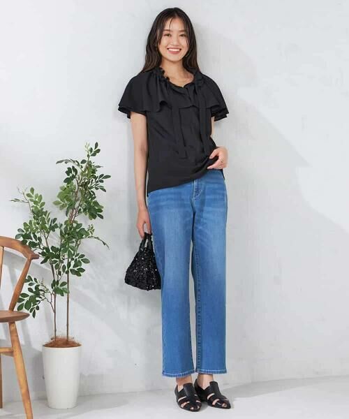 a.v.v / アー・ヴェ・ヴェ シャツ・ブラウス | ナチュラルタッチフリルブラウス | 詳細17