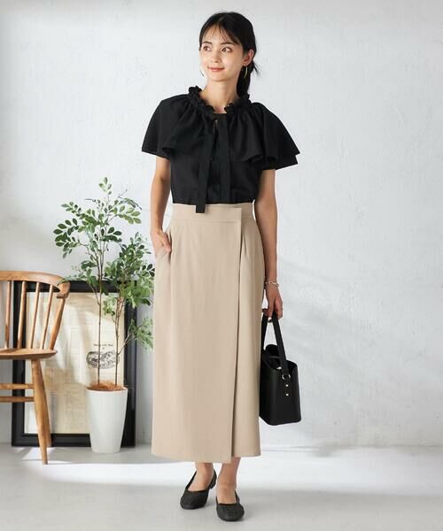 a.v.v / アー・ヴェ・ヴェ シャツ・ブラウス | ナチュラルタッチフリルブラウス | 詳細22