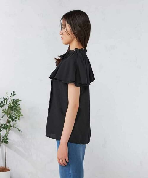 a.v.v / アー・ヴェ・ヴェ シャツ・ブラウス | ナチュラルタッチフリルブラウス | 詳細26